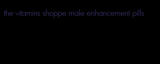 the vitamins shoppe male enhancement pills