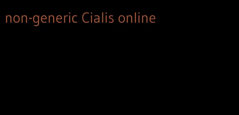 non-generic Cialis online