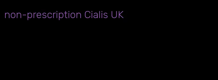 non-prescription Cialis UK