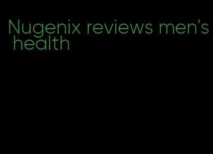 Nugenix reviews men's health