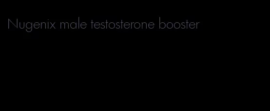 Nugenix male testosterone booster