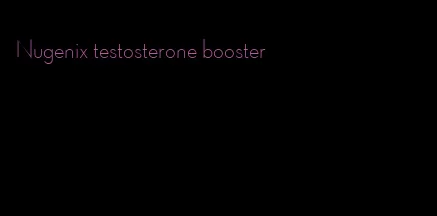 Nugenix testosterone booster