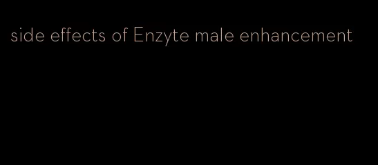 side effects of Enzyte male enhancement