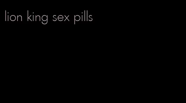 lion king sex pills