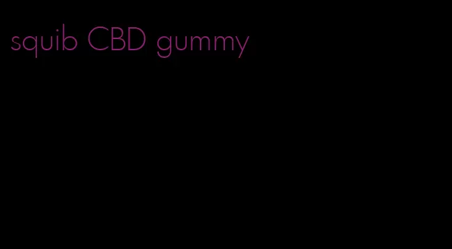 squib CBD gummy