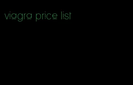 viagra price list