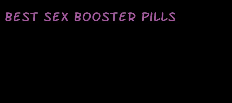 best sex booster pills