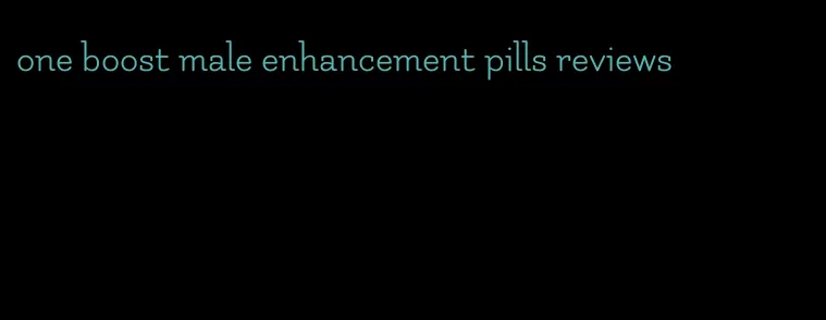 one boost male enhancement pills reviews