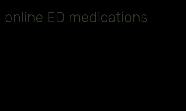 online ED medications