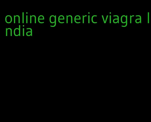 online generic viagra India