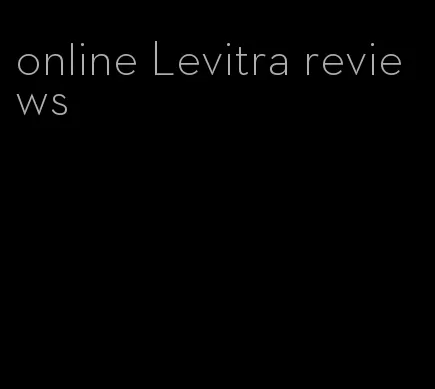 online Levitra reviews