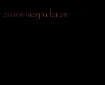 online viagra forum