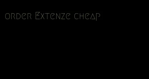 order Extenze cheap