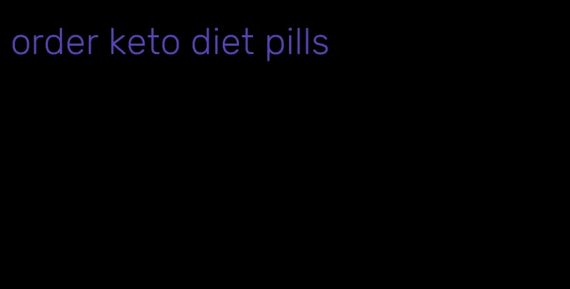 order keto diet pills