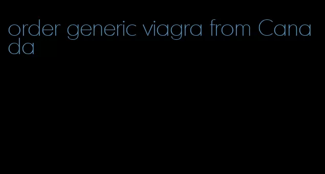 order generic viagra from Canada