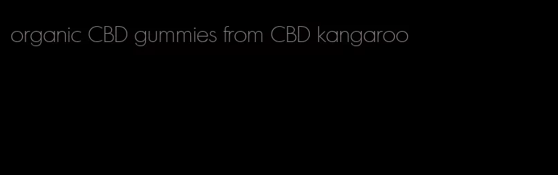 organic CBD gummies from CBD kangaroo