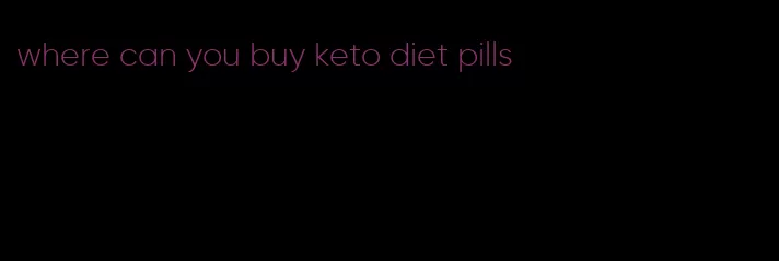 where can you buy keto diet pills