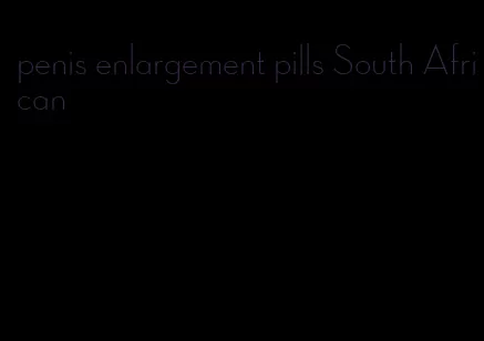 penis enlargement pills South African