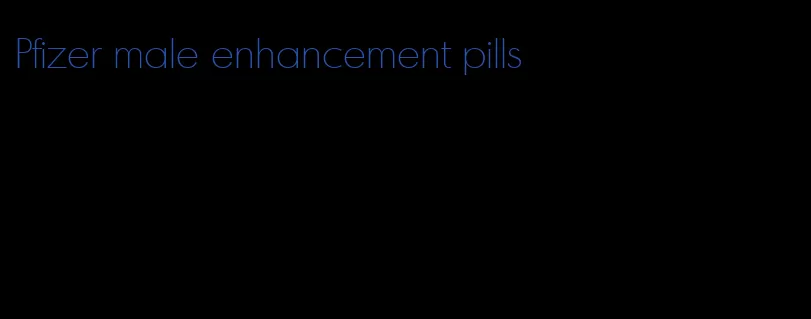 Pfizer male enhancement pills