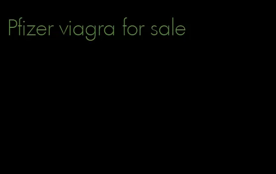 Pfizer viagra for sale