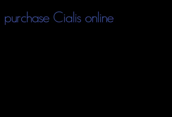 purchase Cialis online