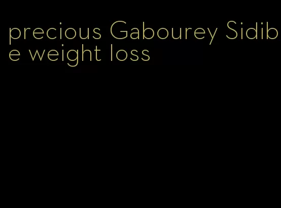 precious Gabourey Sidibe weight loss