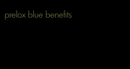 prelox blue benefits