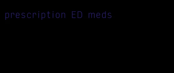 prescription ED meds