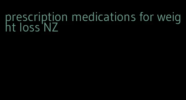 prescription medications for weight loss NZ