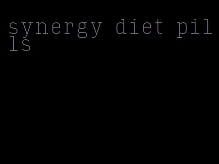 synergy diet pills