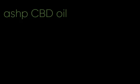 ashp CBD oil