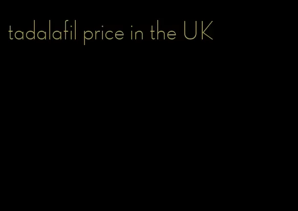 tadalafil price in the UK