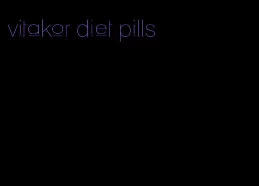 vitakor diet pills