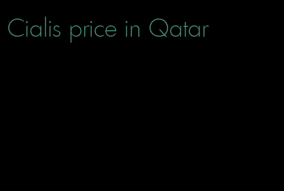 Cialis price in Qatar