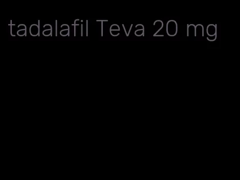 tadalafil Teva 20 mg