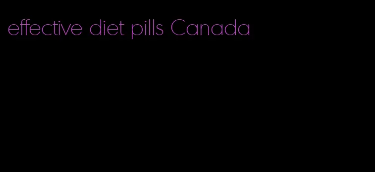 effective diet pills Canada