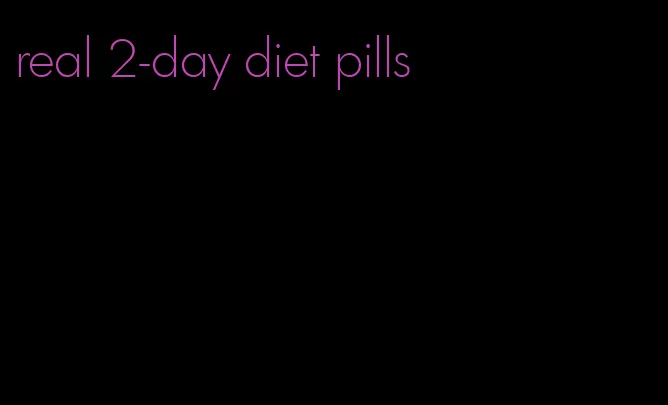 real 2-day diet pills