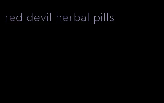 red devil herbal pills