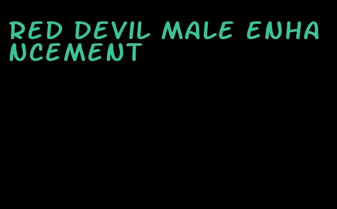 red devil male enhancement