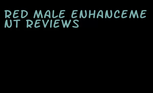 red male enhancement reviews