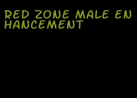 red zone male enhancement