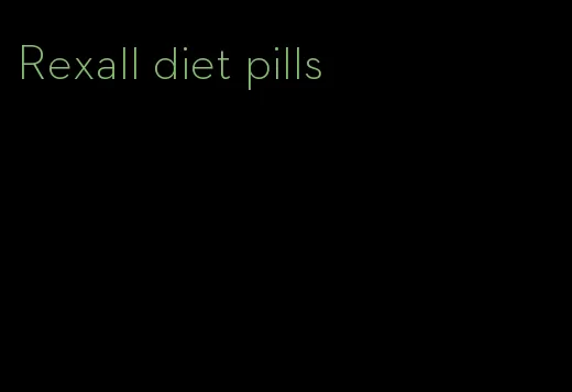 Rexall diet pills