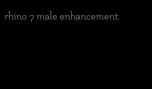 rhino 7 male enhancement