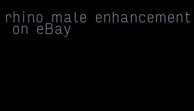 rhino male enhancement on eBay