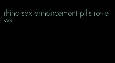 rhino sex enhancement pills reviews