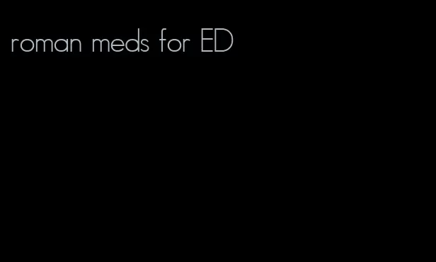 roman meds for ED