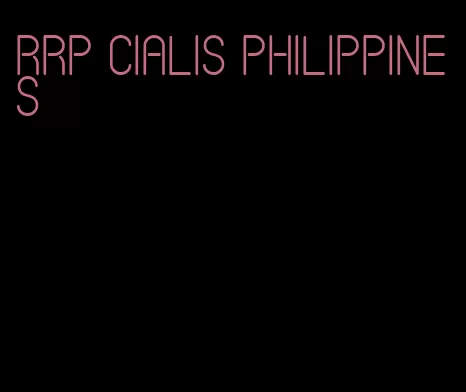 rrp Cialis Philippines