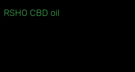 RSHO CBD oil