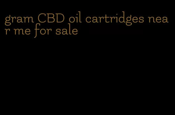 gram CBD oil cartridges near me for sale