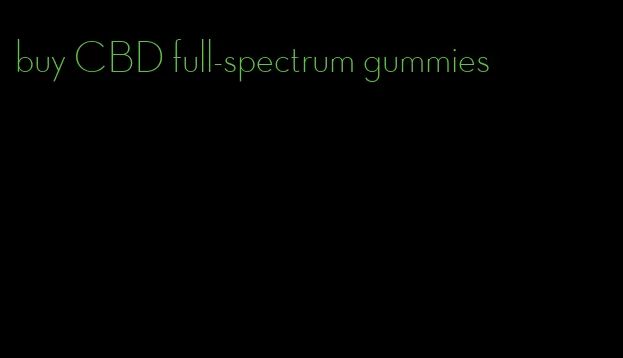 buy CBD full-spectrum gummies